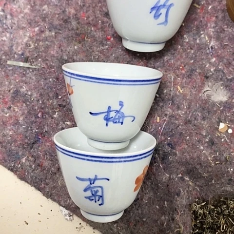 。摆件。烧制的问题都是正常的哦紫**来