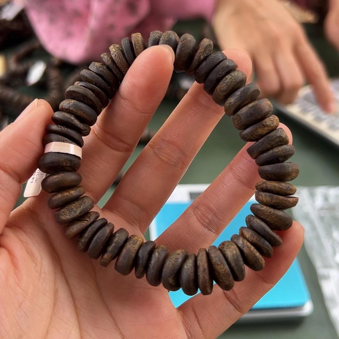 沉香手串树丁沉水19克1.2多样性发一条