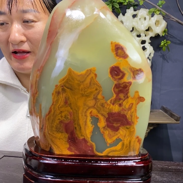 石材精品古青石摆件