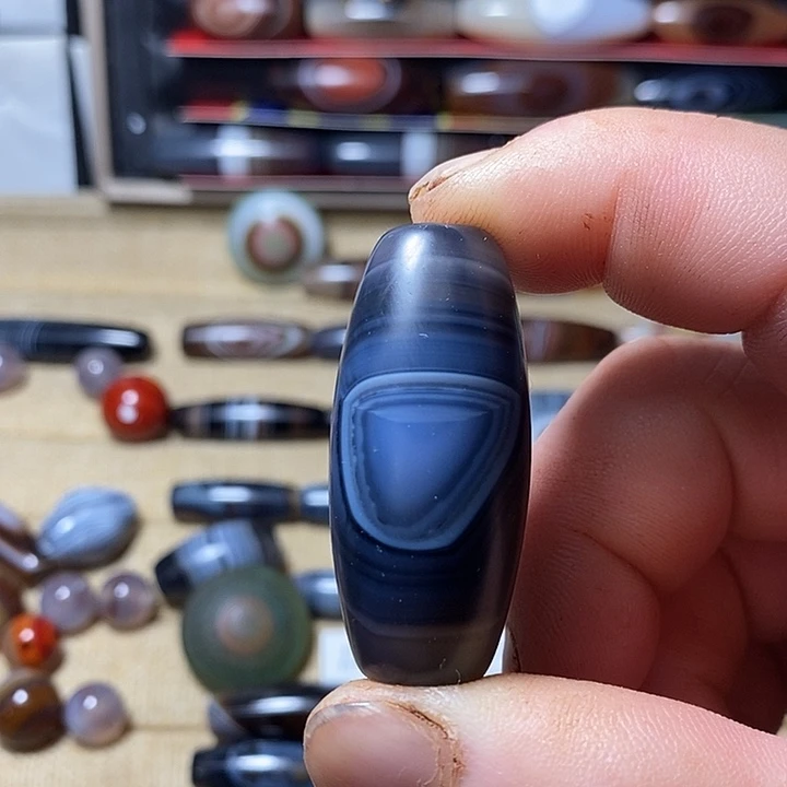 玛瑙/玉髓合金颈饰