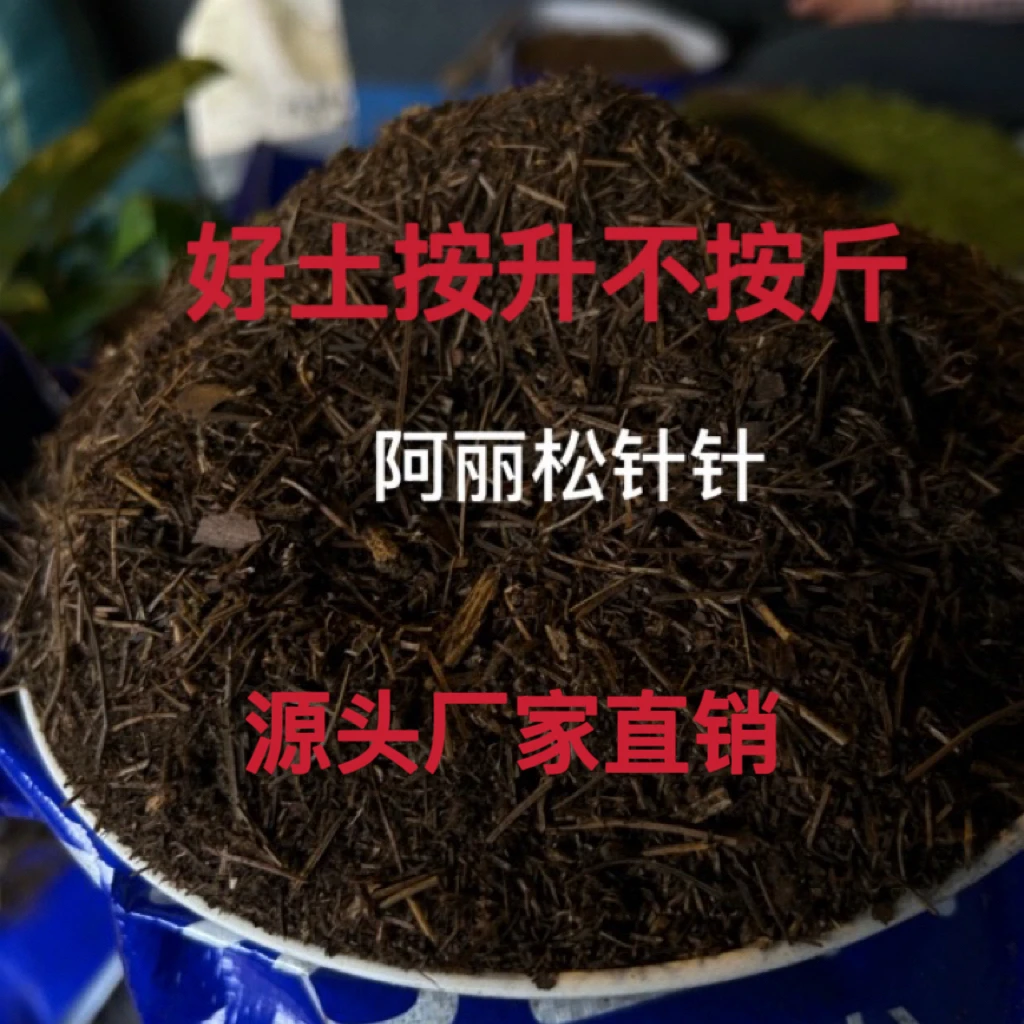 松针营养土天然疏松透气发酵花卉绿植种植专用