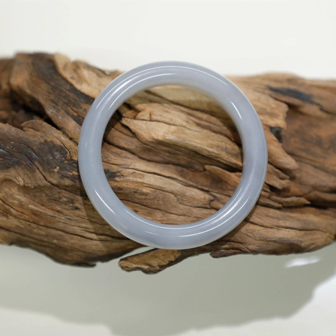 「雯姐严选」和田玉冰烟紫手镯56.6(多样发一)