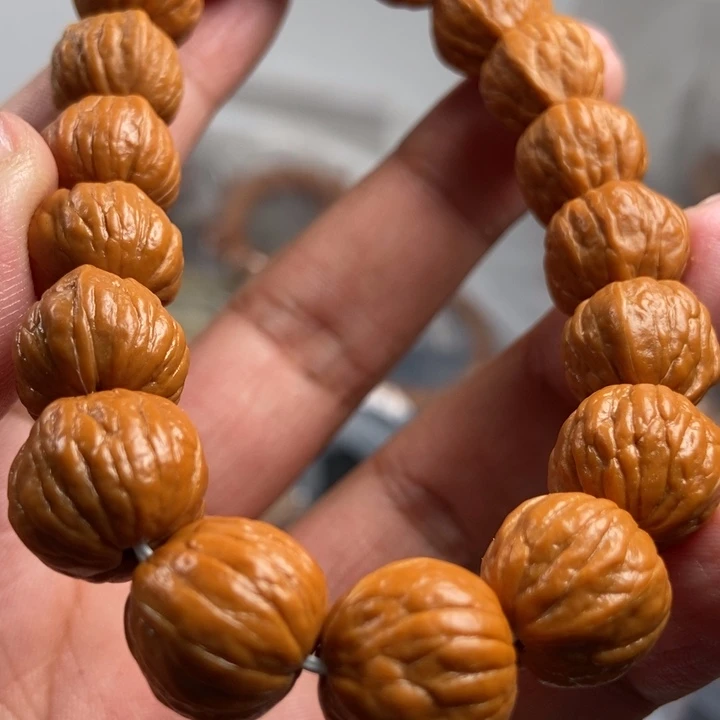 猴头核桃吊坠今天