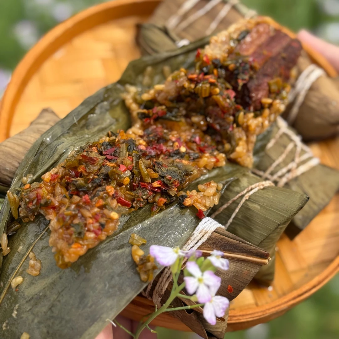 【衢城汤媳妇】私房粽子芋头肉粽雪菜肉粽无添加农家风味好吃不腻