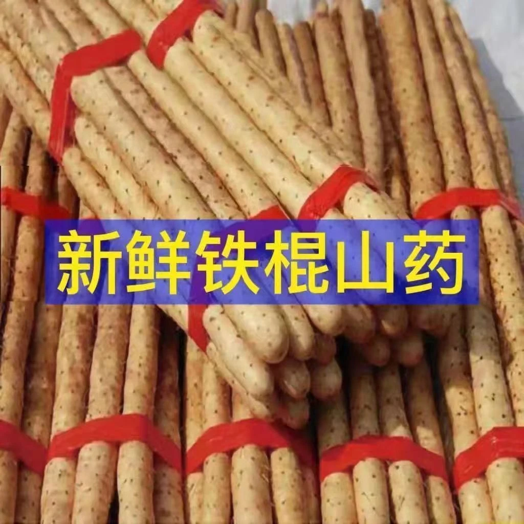 正宗新鲜糯甜蜜薯山药现挖产地直发宝宝辅食板栗味铁棍怀山药五斤