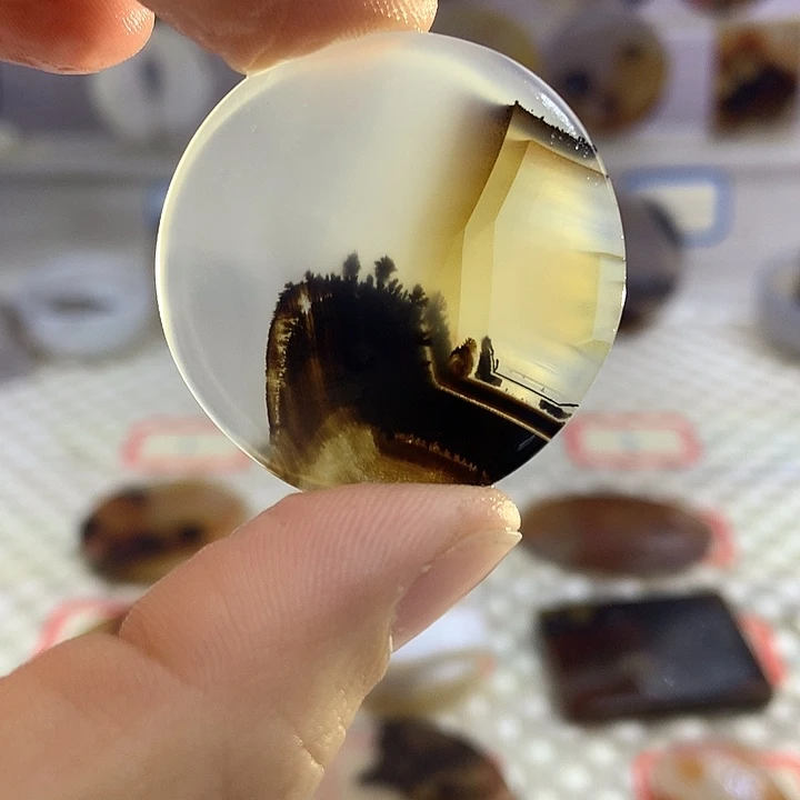 玛瑙/玉髓未镶嵌颈饰