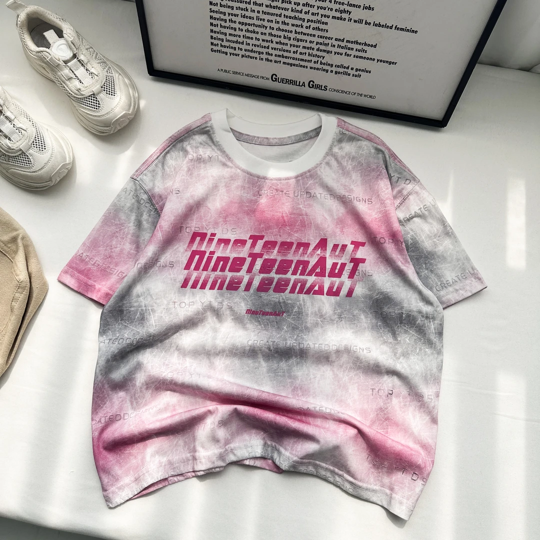 若大王时尚百搭童装圆领童装短袖T恤 JM5084