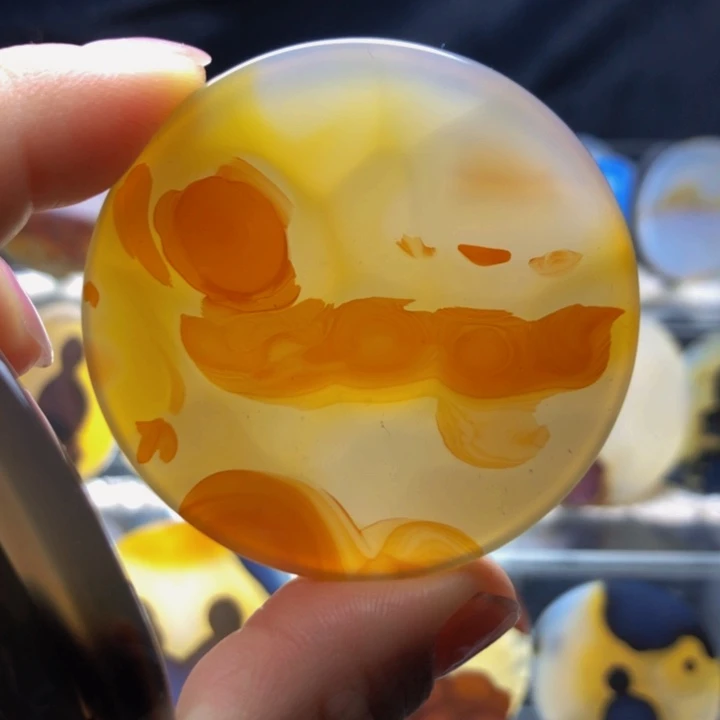 合金玛瑙/玉髓珠宝奇石35