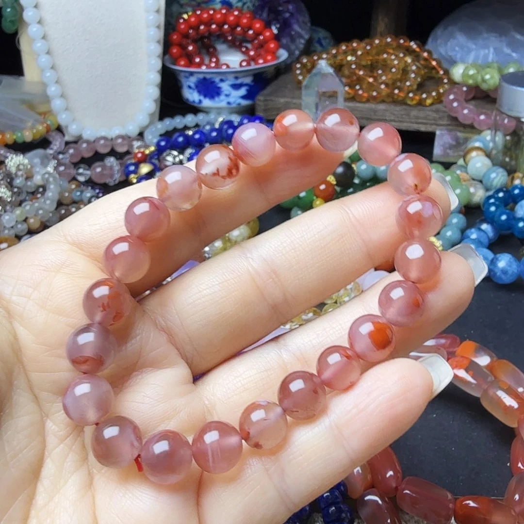 南红玛瑙未镶嵌手链南红手链