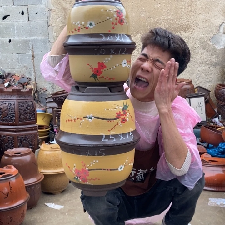 紫砂花盆紫砂壶的时候就是这么给力了