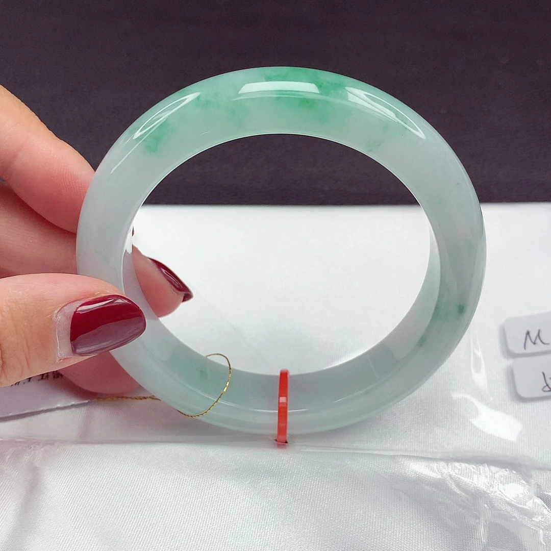 东***年翡翠未镶嵌手镯57圈轮胎698