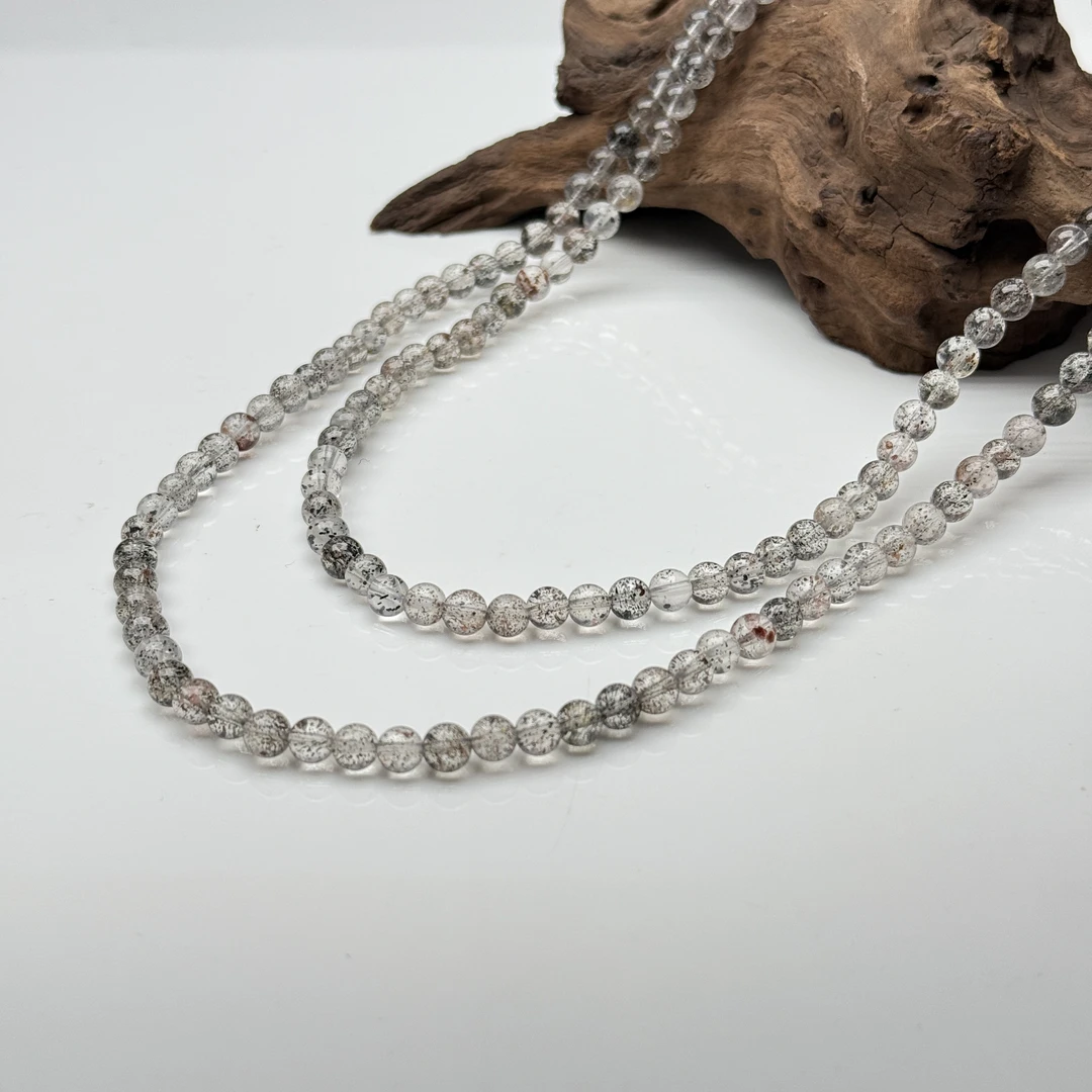 天然黑云母多圈手串6mm+多样性发一 编号M51003