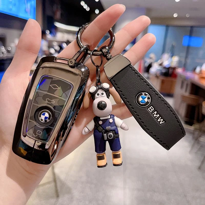 宝马钥匙套老款3系320li车5系525包6系7系1系2系x1x3x5x6刀锋壳扣