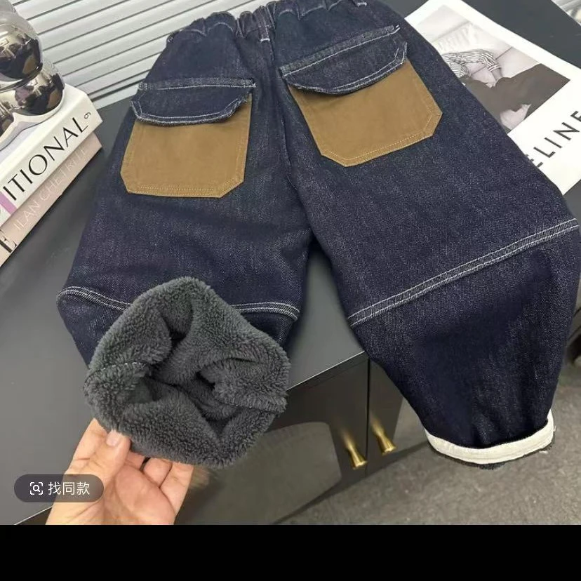 春季男童韩版牛仔裤