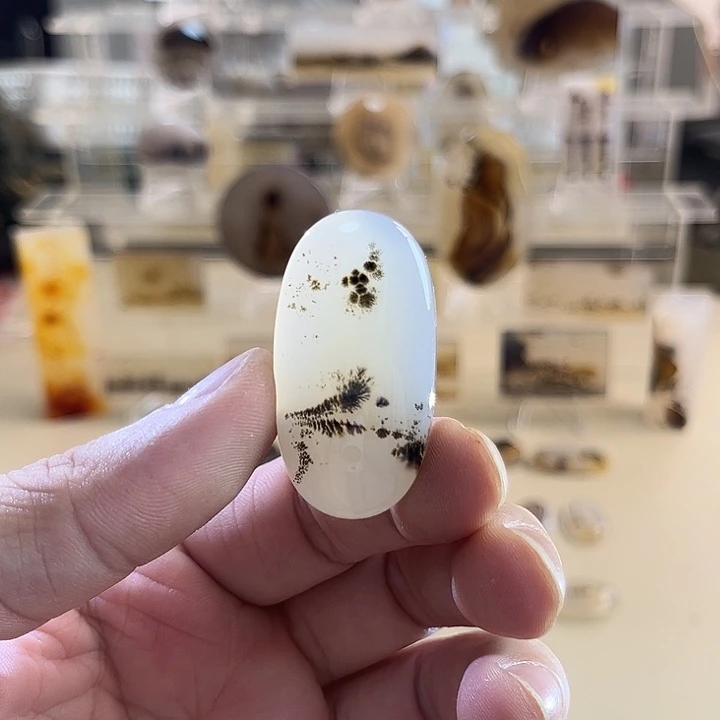 玛瑙/玉髓未镶嵌吊坠(不含链)