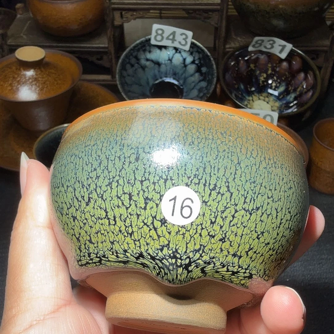 茶盏天才头建盏主人杯16