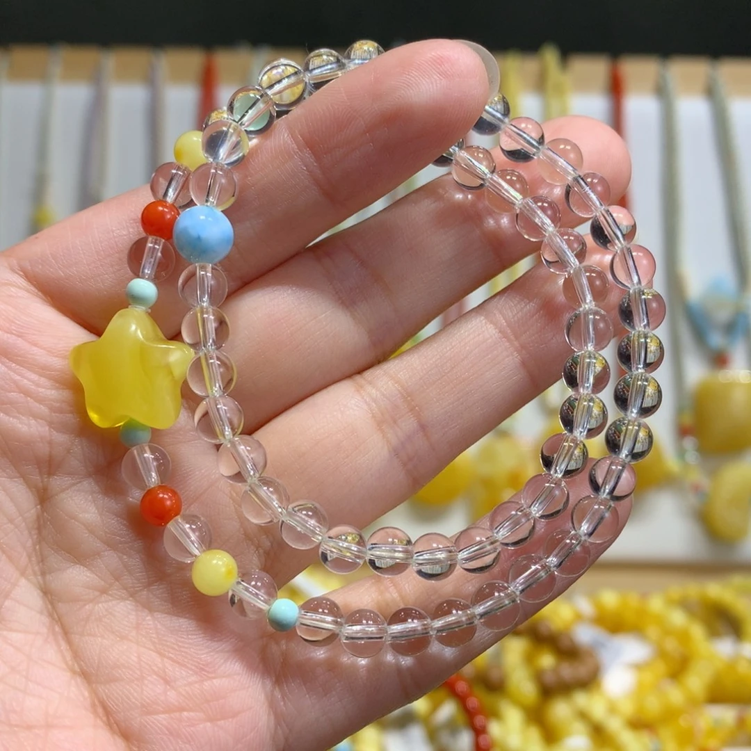 水晶手链未镶嵌5.5mm