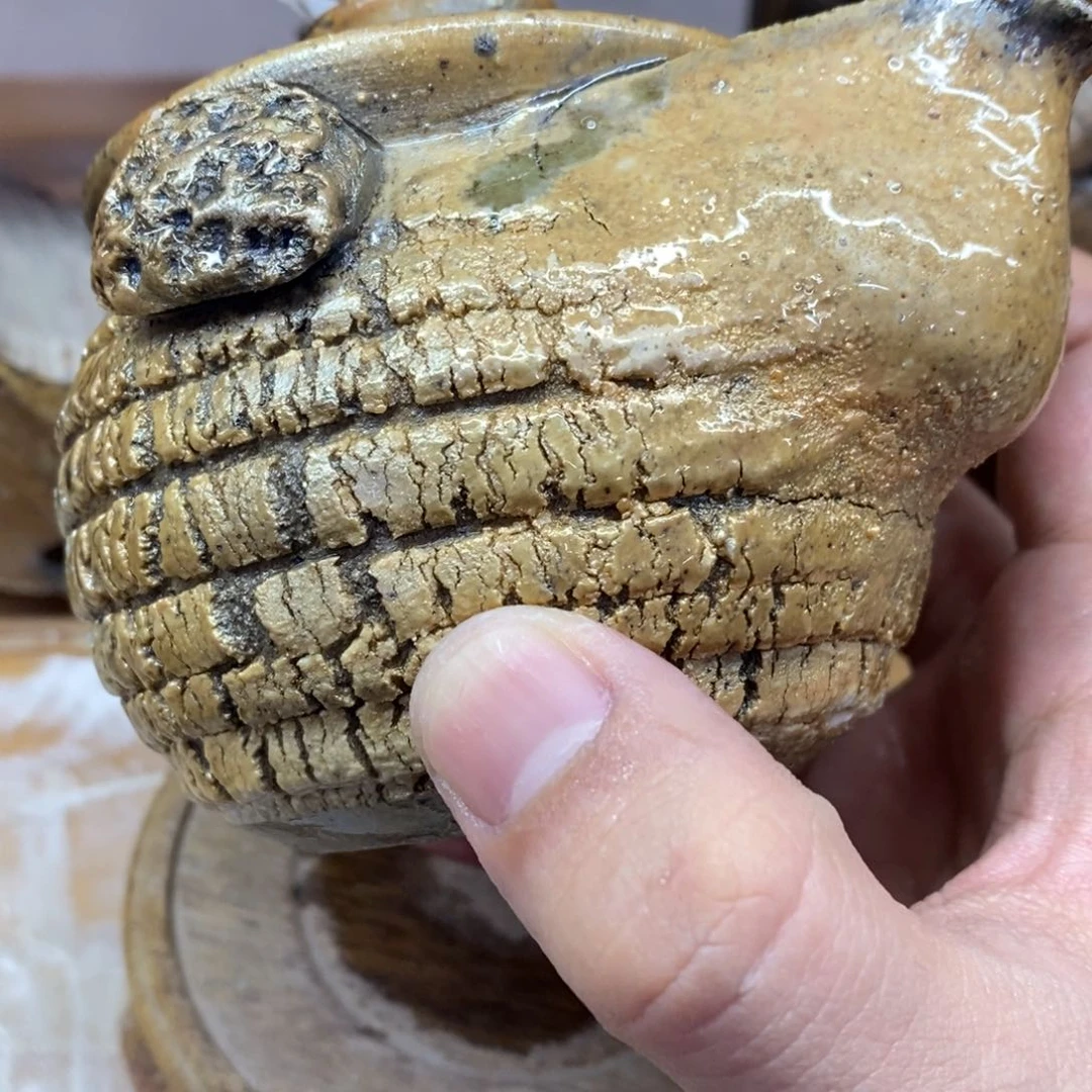 陶园柴烧，精品高货。882瑕