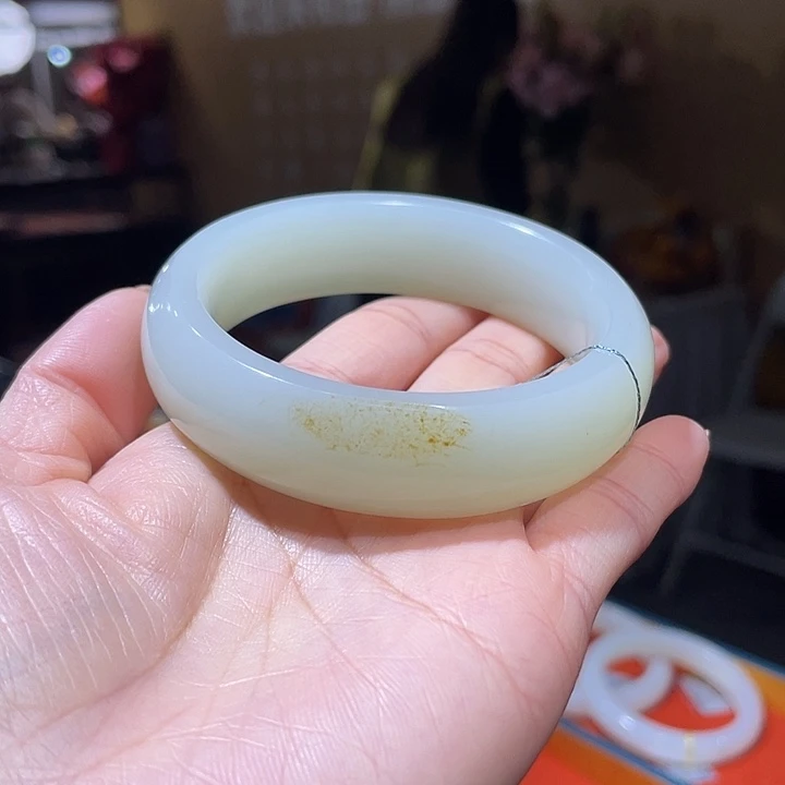 未镶嵌手镯和田玉55.2#81.59g