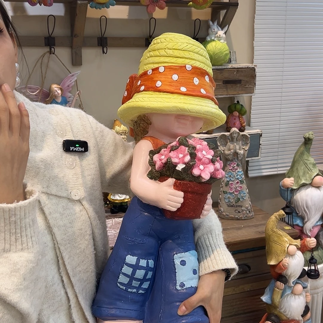 花园摆件红红火火