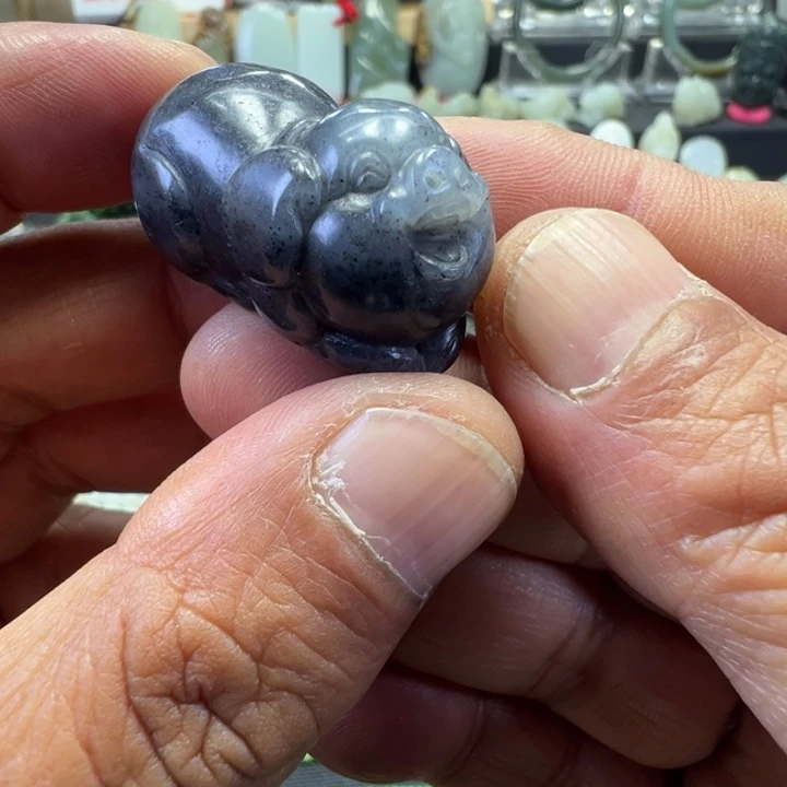 和田玉未镶嵌吊坠(不含链)