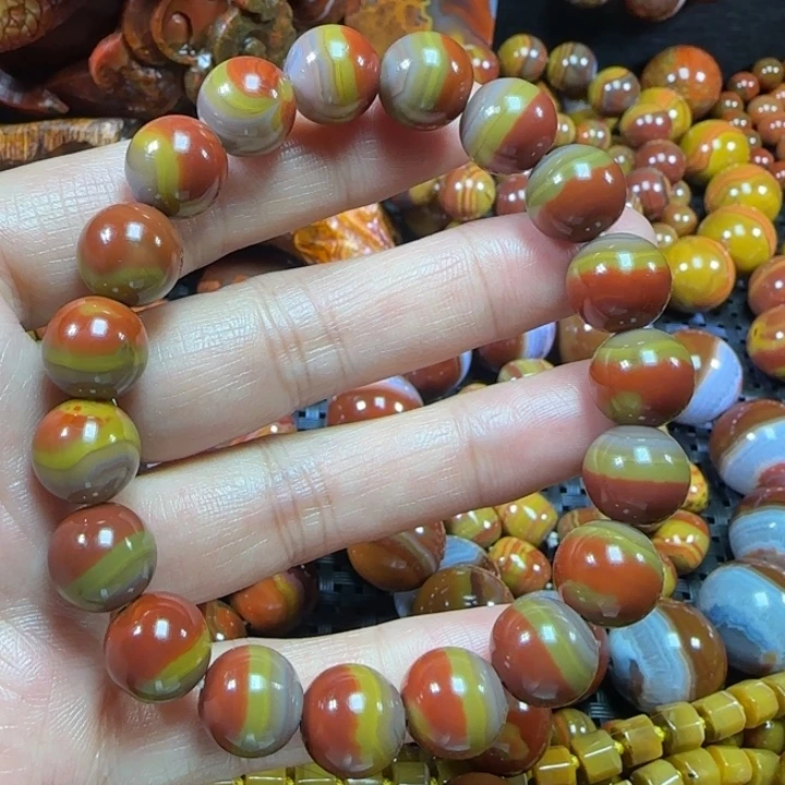 玛瑙/玉髓未镶嵌手串
