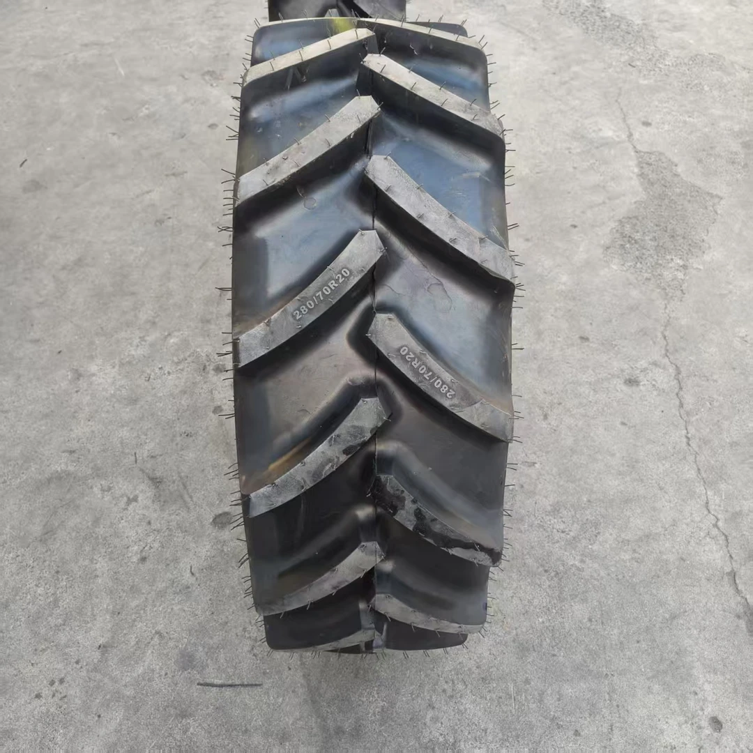 前进正品280/70R20人字钢丝胎农用子午线真空耐磨轮胎加厚防滑