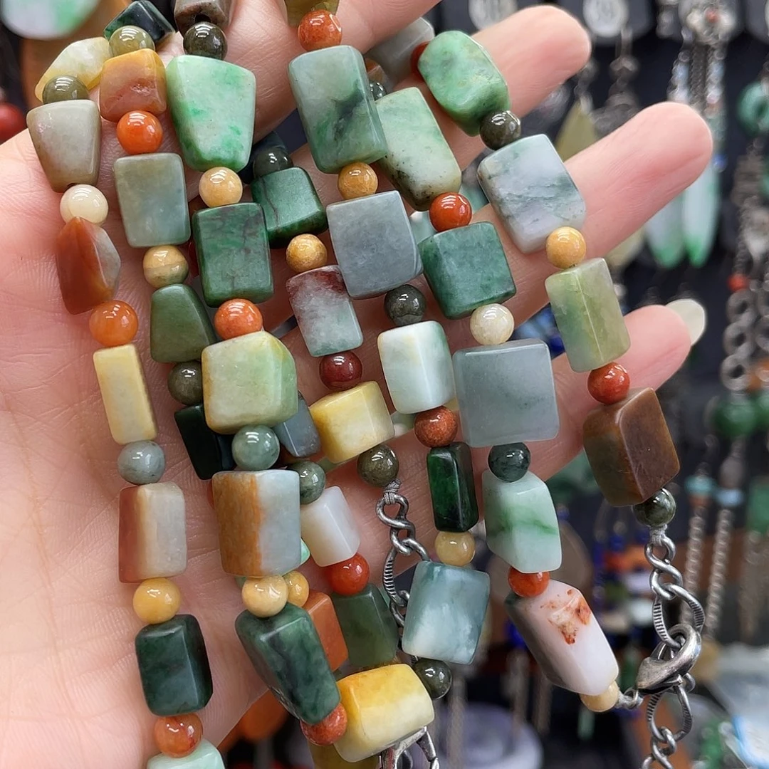 ༺***༻翡翠未镶嵌耳饰268yjjhj