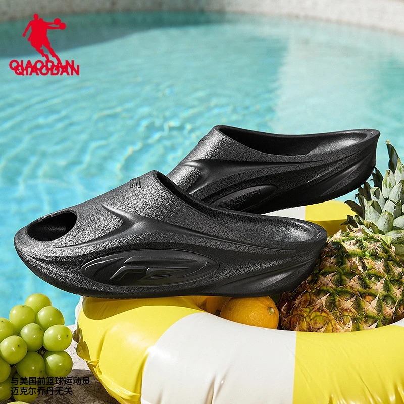 乔丹2025新款FE拖鞋户外软底防滑运动恢复拖鞋男女透气凉拖