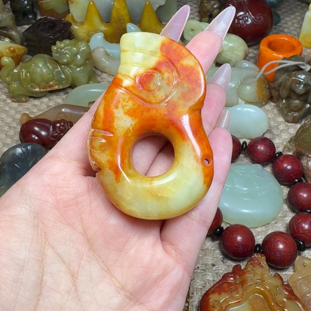 白玉菩提吊坠挂件