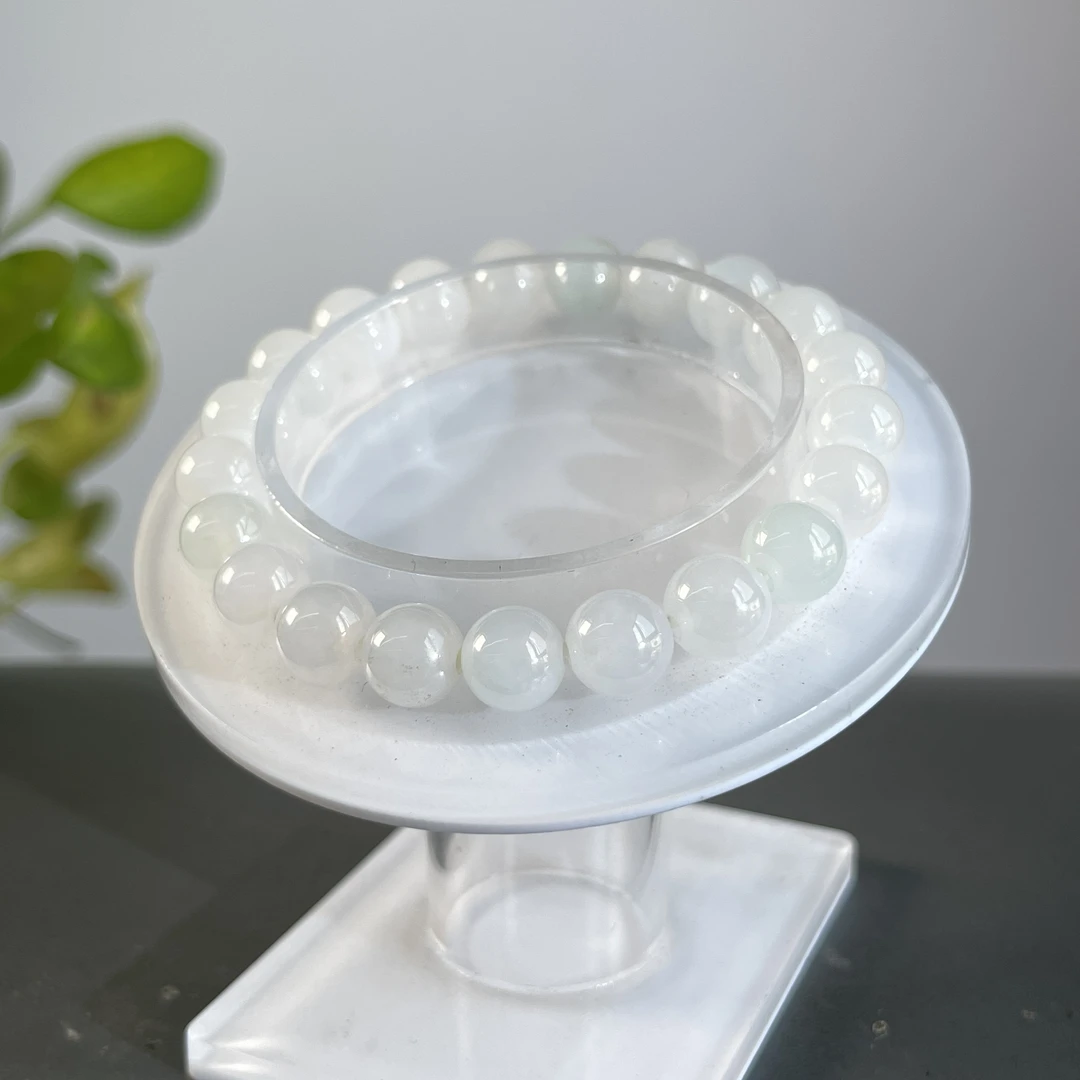 JXZC31-74 天然缅甸A货翡翠 翡翠手串