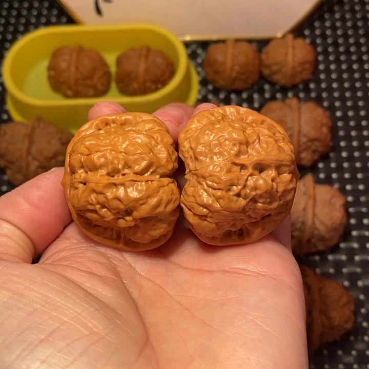 把件文玩核桃大腿底圆