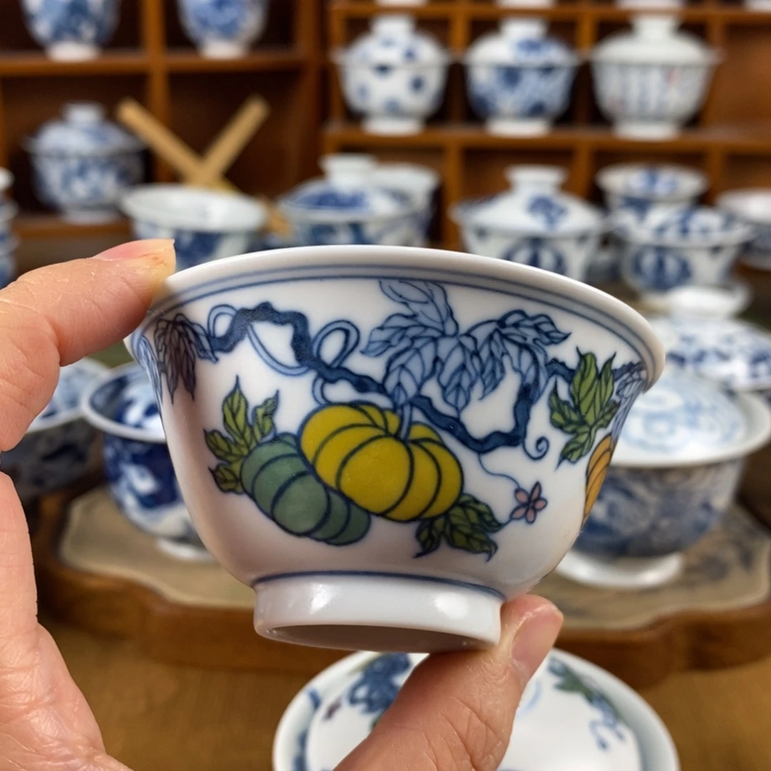 瓷片景德镇陶瓷手绘茶器388