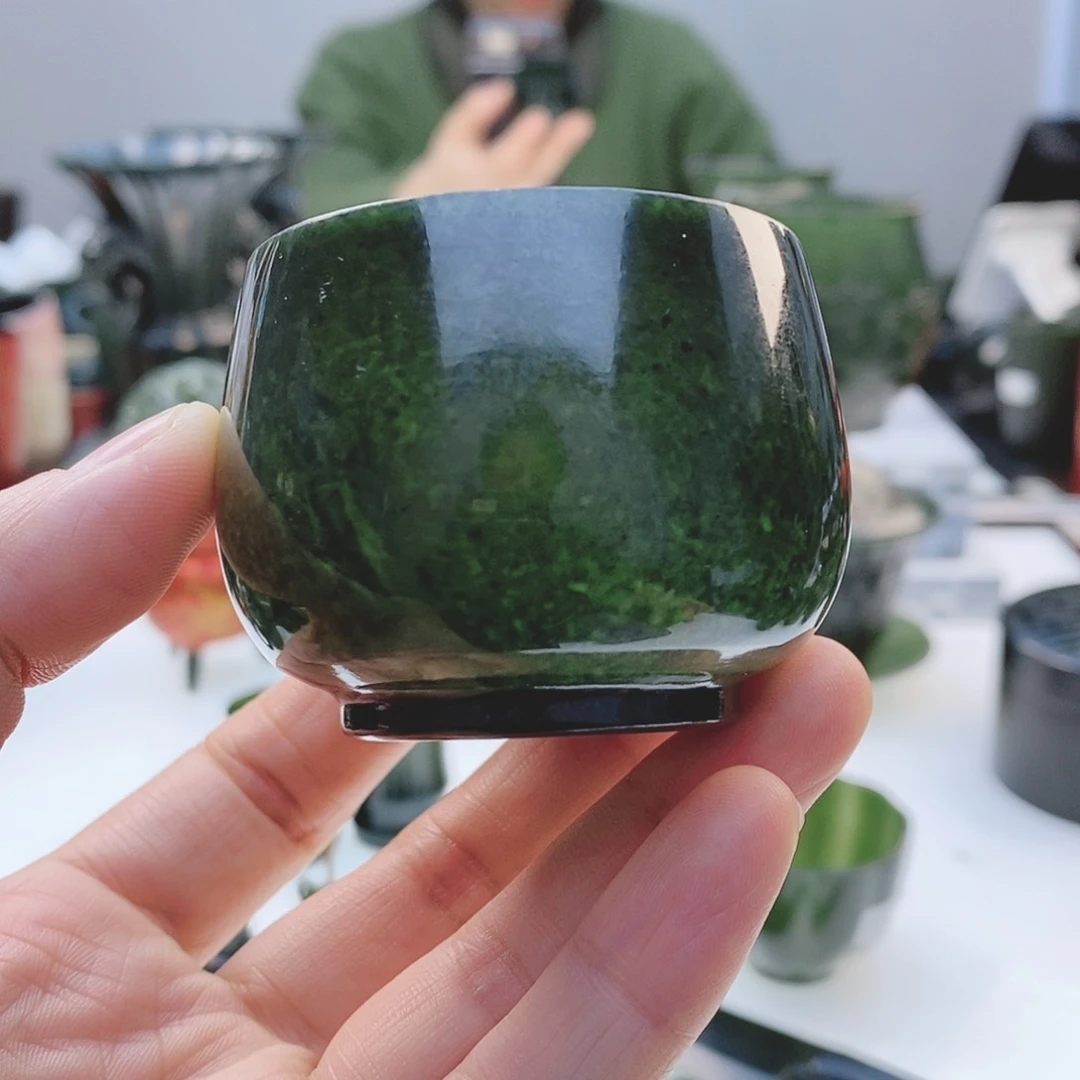 和田玉（青玉）把件未镶嵌