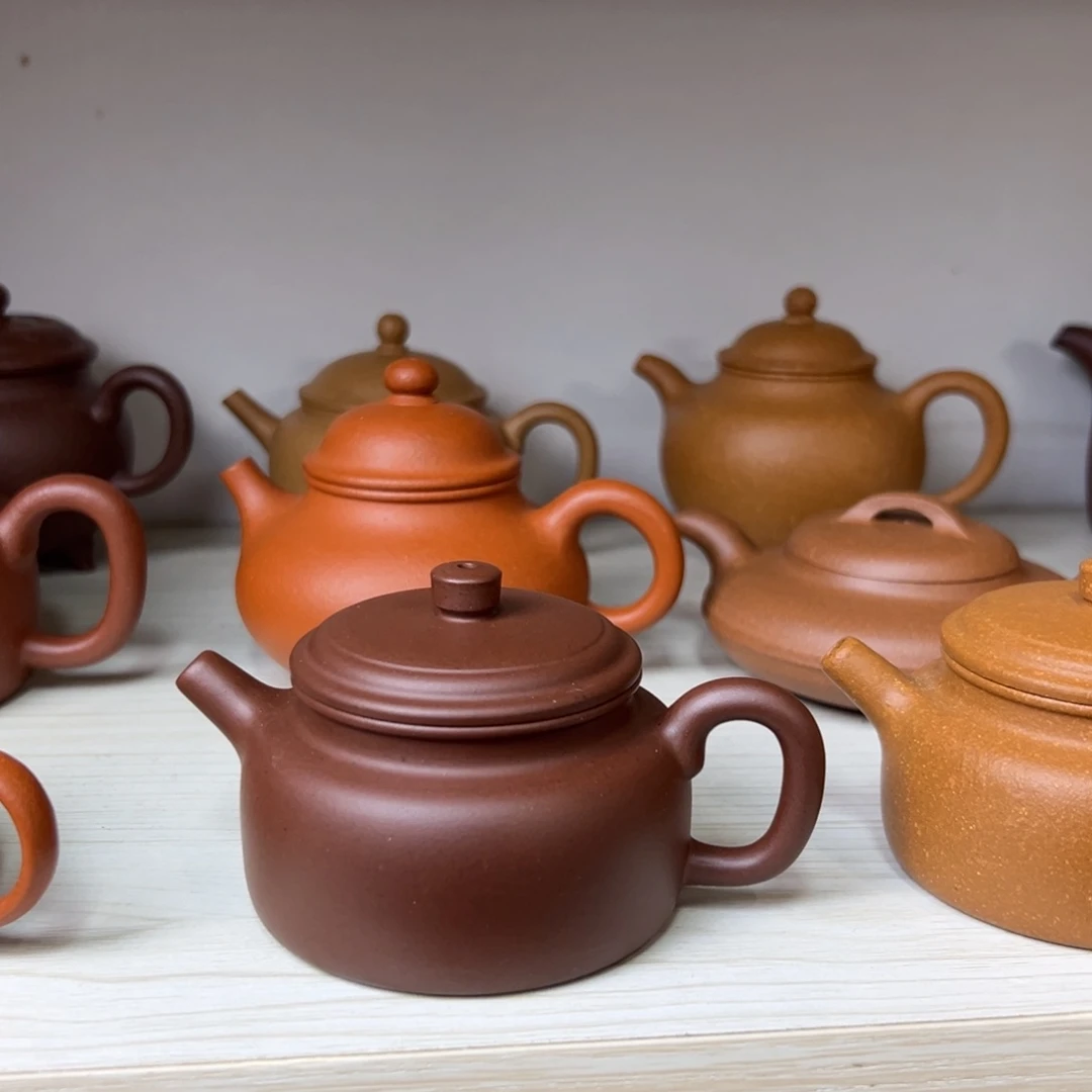 紫砂茶壶微****服紫砂壶等