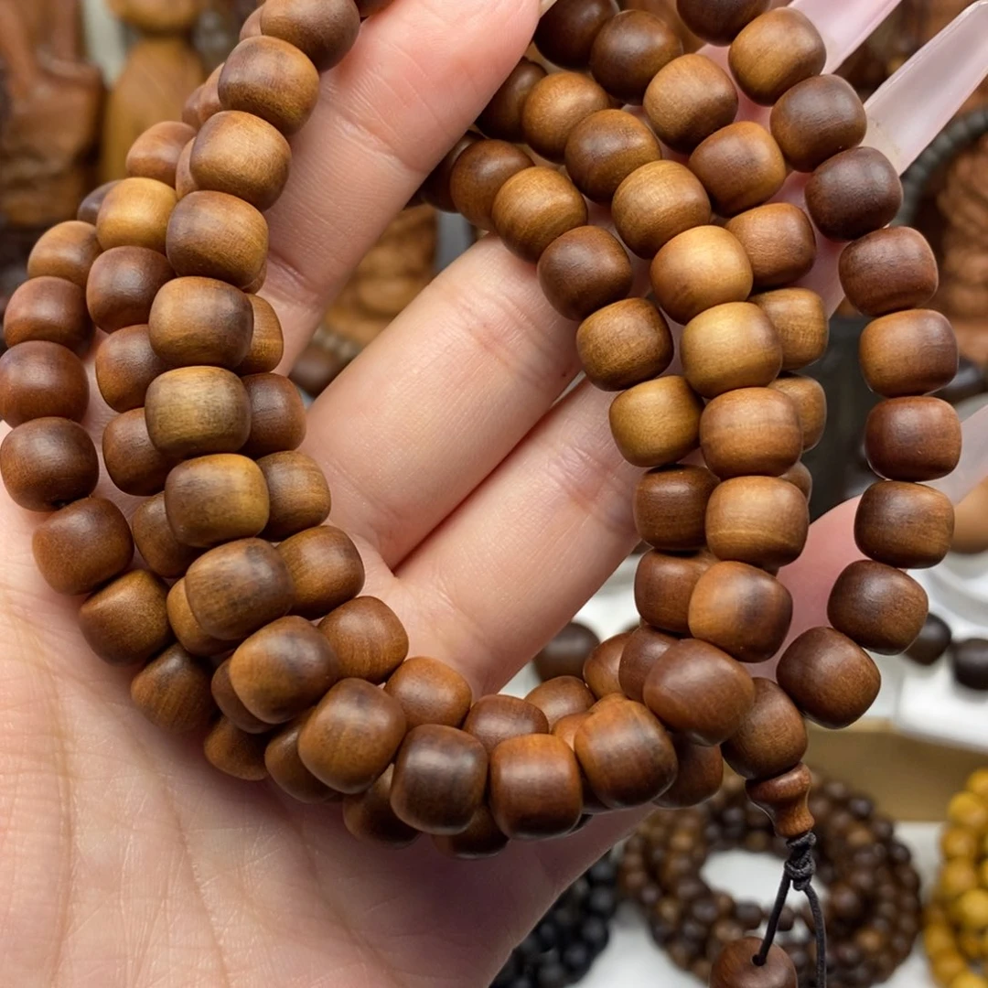 檀香木手串/手链迈索尔老山檀香0809.108奶香，微瑕
