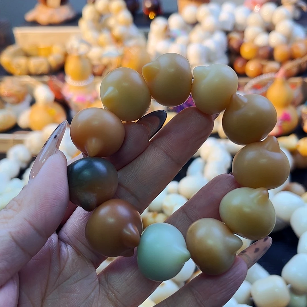 手串菩提根/象牙果菩提猫头微瑕