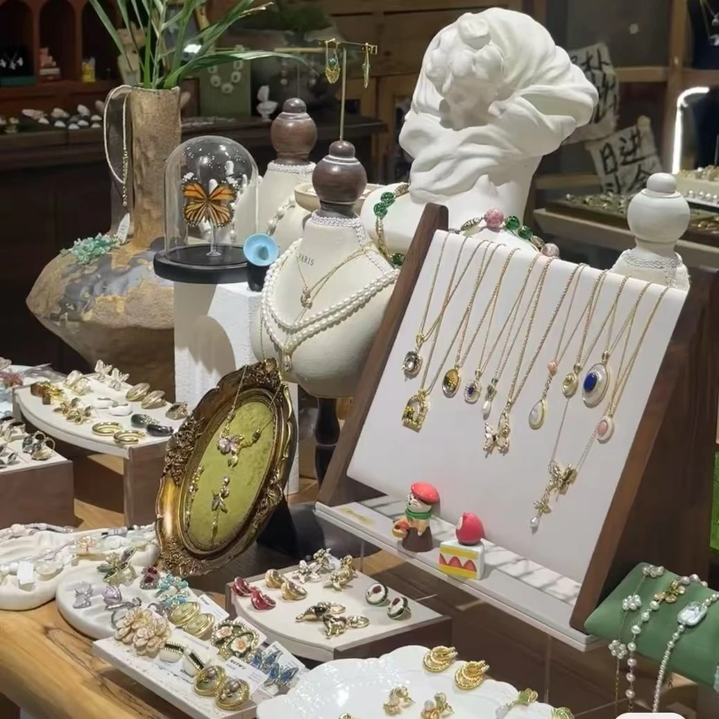 铜合金耳饰 高奢发饰手链项链