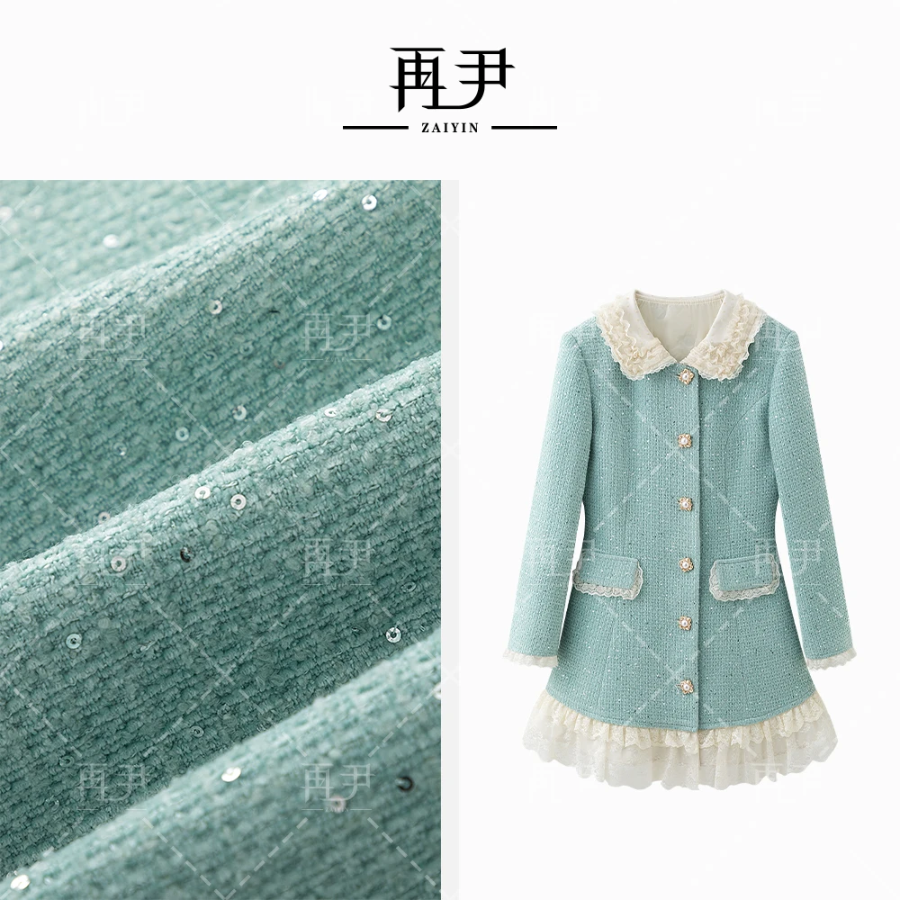 【薄荷微蓝】新款小众设计师买手店气质显瘦羽绒外套GY24DT021113