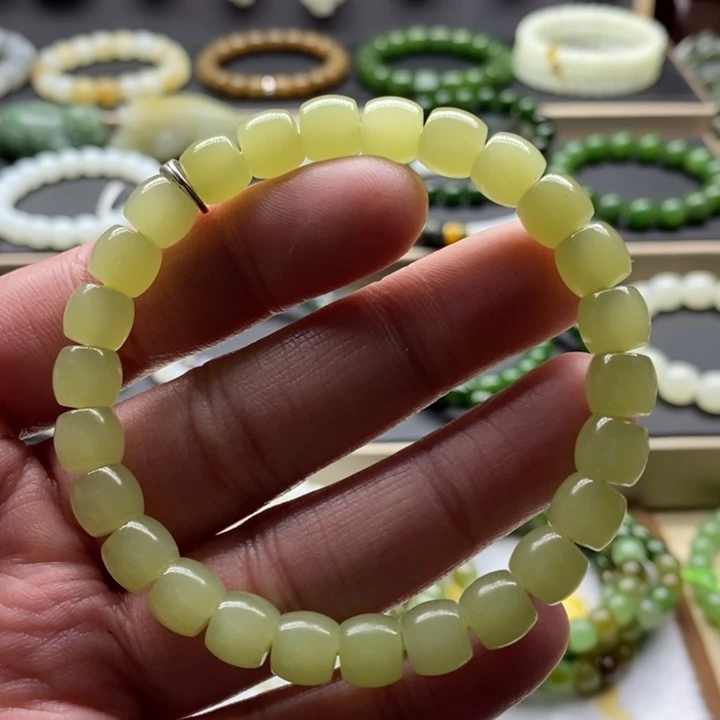 和田玉手链未镶嵌