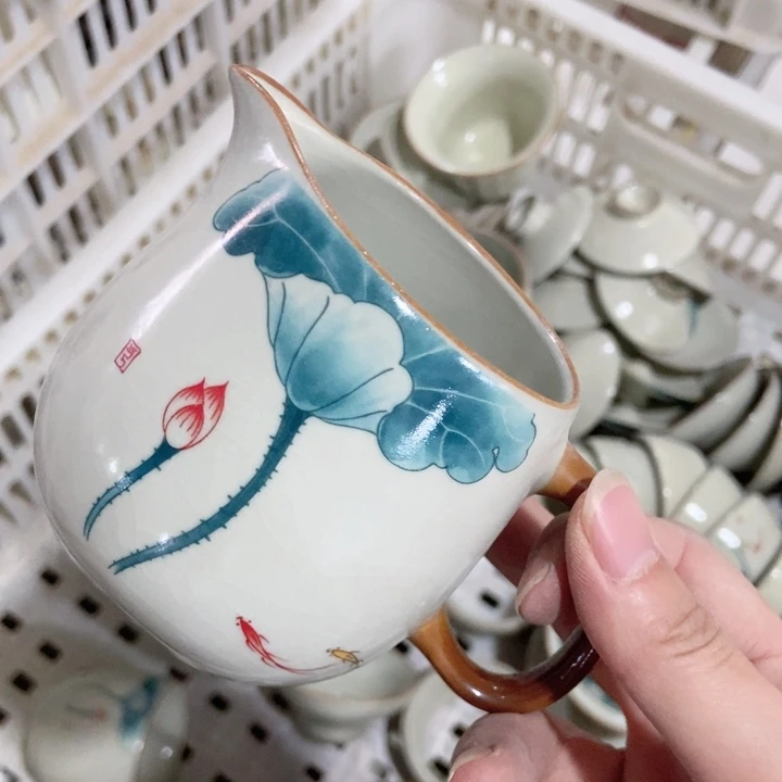 茶具微瑕，介意勿拍