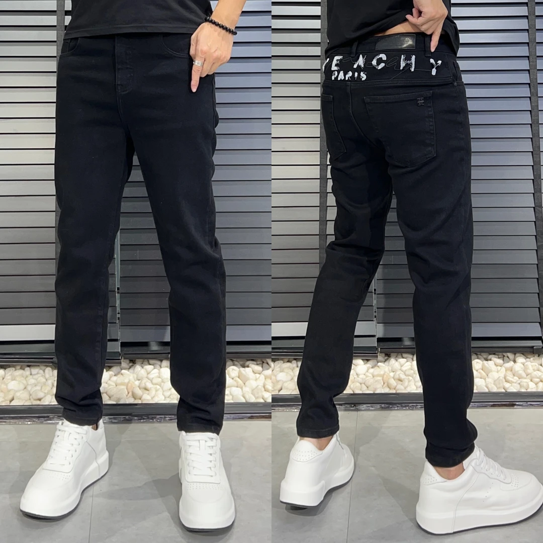 2025早春新款高弹大气男牛仔裤高端轻奢风