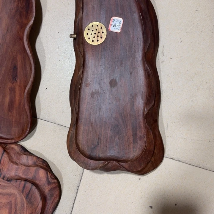 交趾黄檀（大红酸枝）小**，茶盘