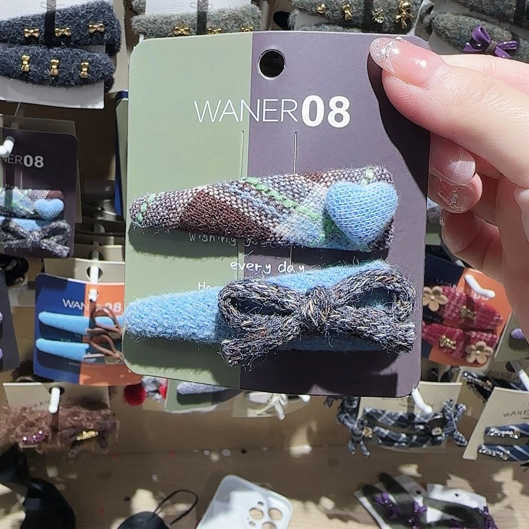 皮质铁合金爱心拜拜