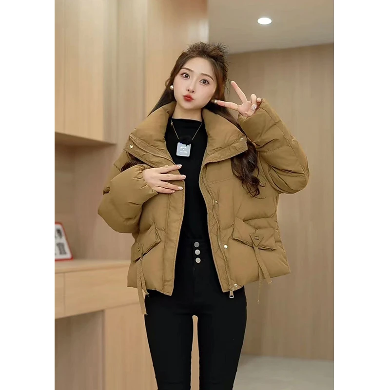 【羽绒服 云Yun裳专属】羽绒服女2024年新短款加厚韩版宽松面包外套