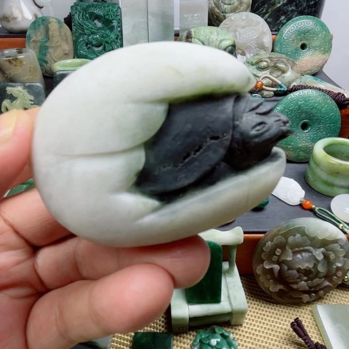 未镶嵌独山玉珠宝半成品