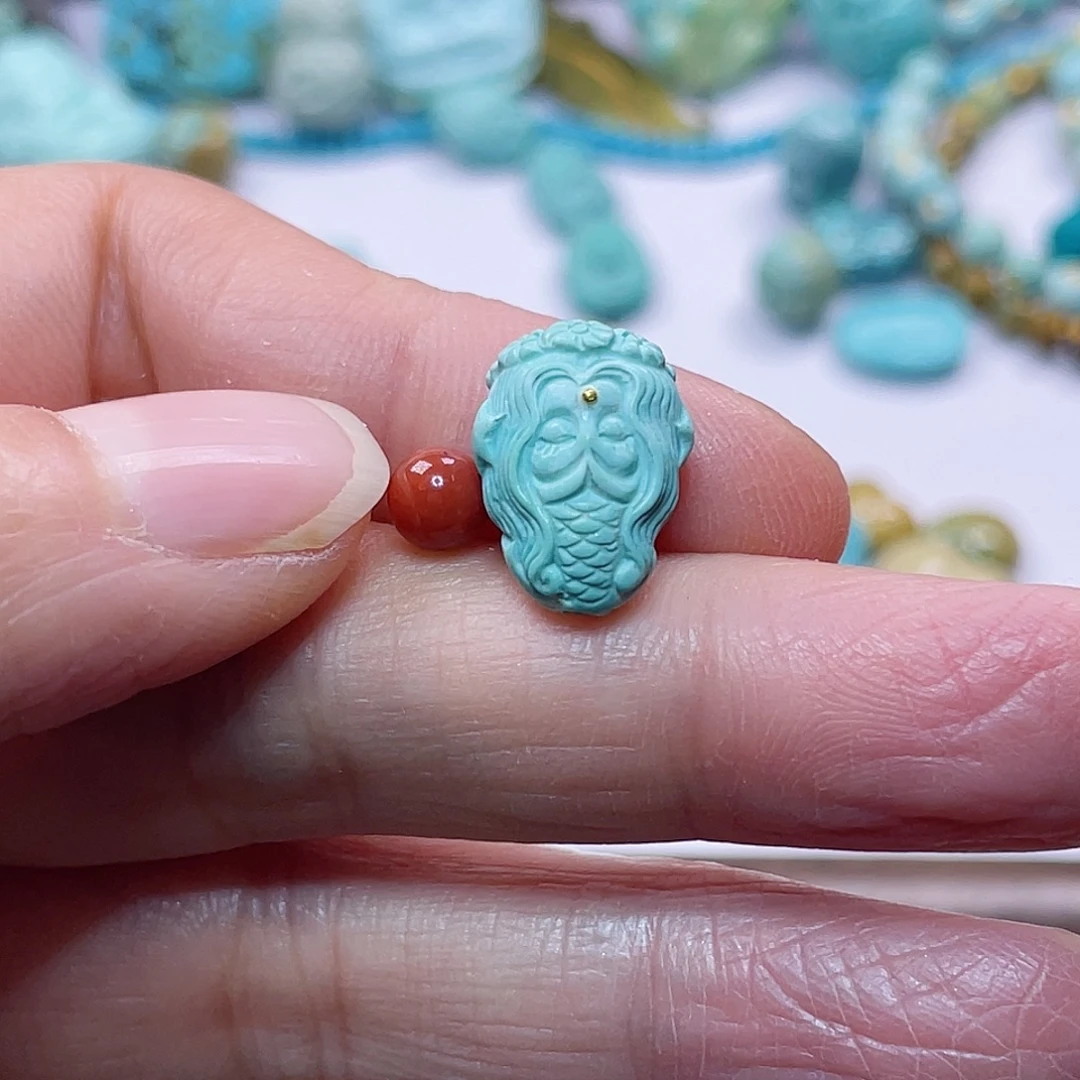 跳***熊南红玛瑙未镶嵌配饰