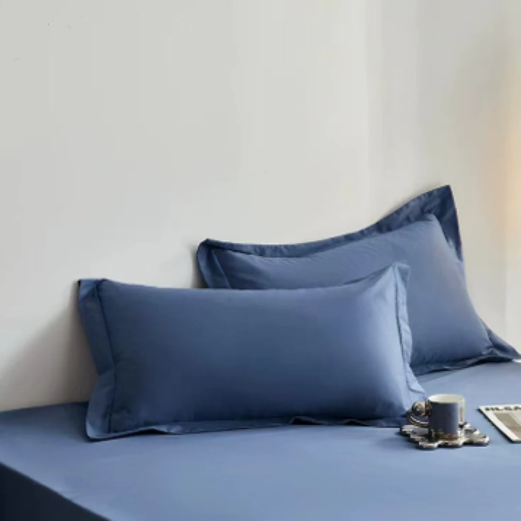 长绒棉纯色枕套48*74微瑕～N580