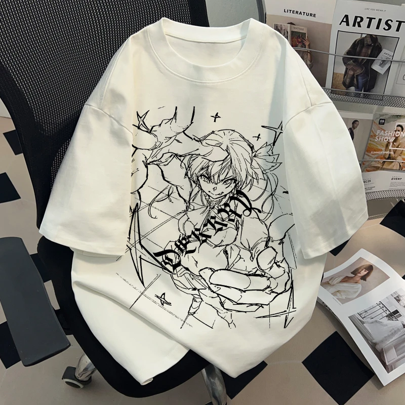 jtrt美式潮牌重磅纯棉男女夏季新款oversize正肩短袖T恤小众上衣