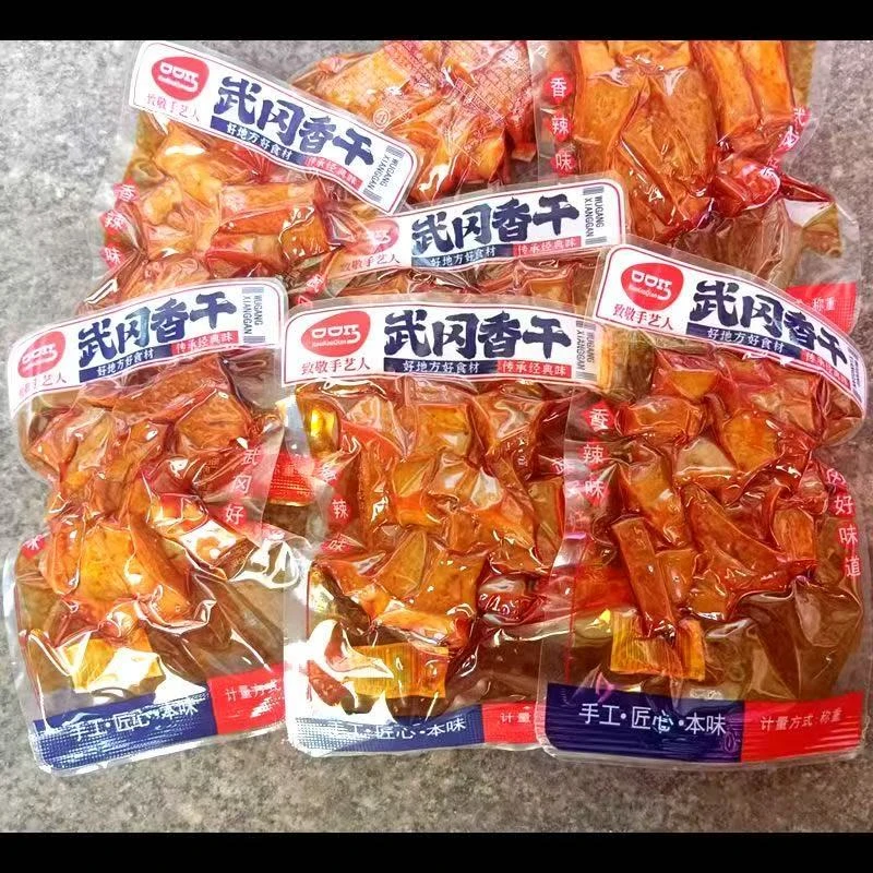 口口巧红油卤香干武冈香干混合香辣味休闲零食小吃零食解馋